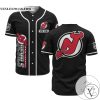 Personalized NHL New Jersey Devils Baseball Black Customized Jersey