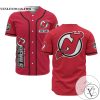 Personalized NHL New Jersey Devils Baseball Red Customized Jersey