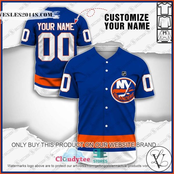 Personalized NHL New York Islanders Baseball Jersey Shirt