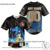 Personalized NHL Ottawa Senators With Star War Concepts Baseball Jersey