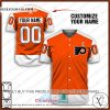 Personalized NHL Philadelphia Flyers Baseball Jersey Shirt