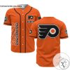Personalized NHL Philadelphia Flyers Baseball Orange Customized Jersey