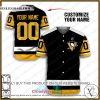 Personalized NHL Pittsburgh Penguins Baseball Jersey Shirt