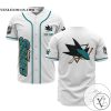 Personalized NHL San Jose Sharks Baseball Customized Jersey