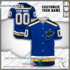 Personalized NHL St. Louis Blues Baseball Jersey Shirt
