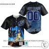Personalized NHL Tampa Bay Lightning With Star War Concepts Baseball Jersey