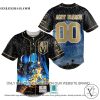 Personalized NHL Vegas Golden Knights With Star War Concepts Baseball Jersey