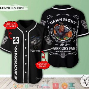 Personalized NRL New Zealand Warriors I Am A Warriors Fan Baseball Jersey