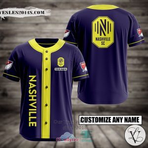 Personalized Nashville Custom Baseball Jersey
