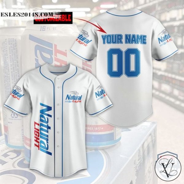 Personalized Natural Light Baseball Jersey Shirt 280122