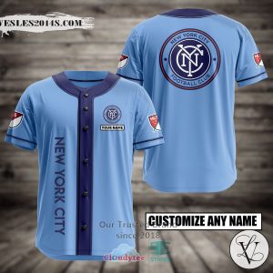 Personalized New York City Custom Baseball Jersey