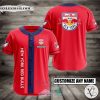 Personalized New York Red Bulls Custom Baseball Jersey