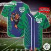 Personalized New Zealand Warriors NRL Baseball Jersey Shirt