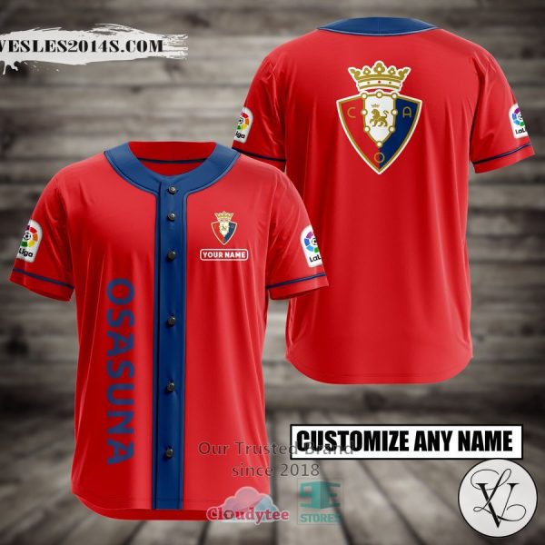 Personalized Osasuna Custom Baseball Jersey