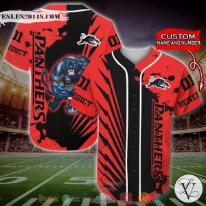 Personalized Penrith Panthers NRL Baseball Jersey Shirt