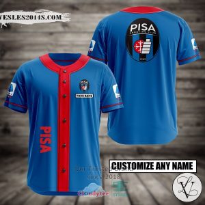 Personalized Pisa Custom Baseball Jersey