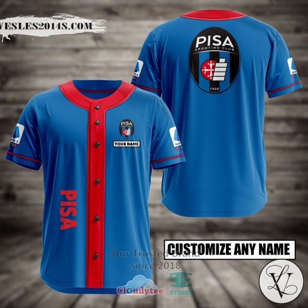 Personalized Pisa Custom Baseball Jersey
