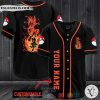 Personalized Pokemon Cinderace Baseball jersey