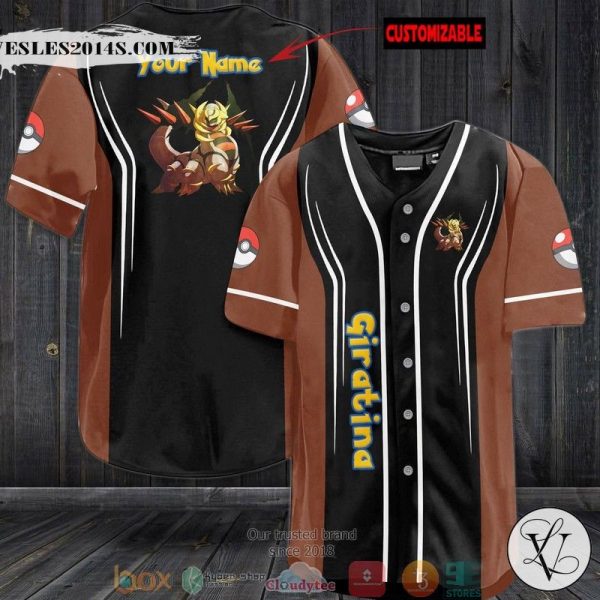 Personalized Pokemon Giratina Baseball Jersey