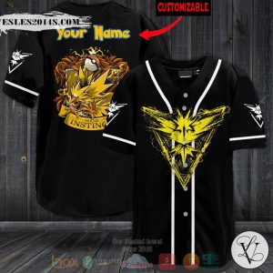 Personalized Pokemon House Insting Baseball jersey