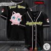 Personalized Pokemon Jigglypuff Baseball Jersey