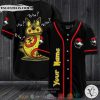 Personalized Pokemon Pika Pika Baseball Jersey