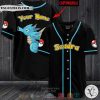 Personalized Pokemon Seadra custom Baseball jersey