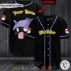 Personalized Pokemon Shellder custom Baseball jersey