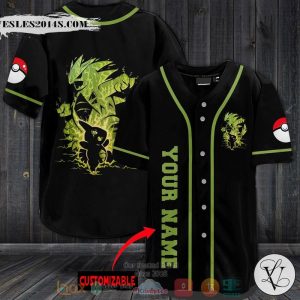 Personalized Pokemon Tyranitar Baseball jersey