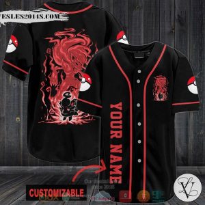 Personalized Pokemon Zoroark Baseball jersey
