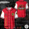 Personalized Power Rangers Mighty Morphin Tyrannosaurus Custom Baseball Jersey