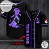 Personalized Purple Awesome Pokemon Baseball Jersey – Black