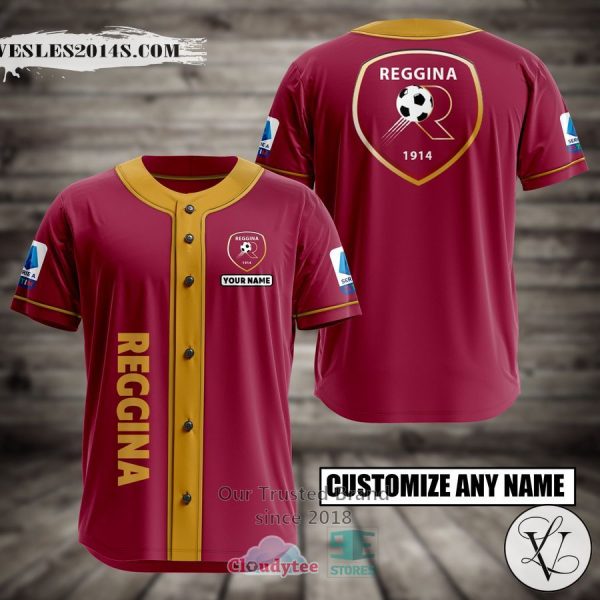 Personalized Reggina Custom Baseball Jersey