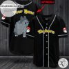 Personalized Rhyhorn Baseball Jersey – Black