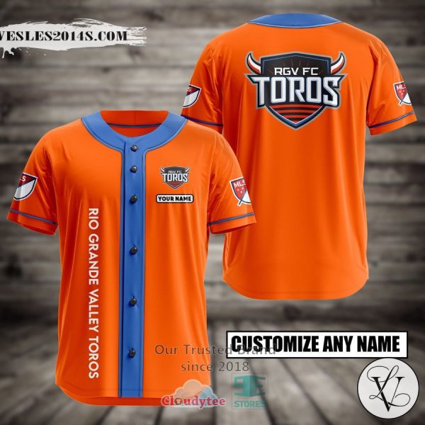 Personalized Rio Grande Valley Toros Custom Baseball Jersey