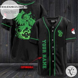 Personalized Robinrood Baseball Jersey – Black