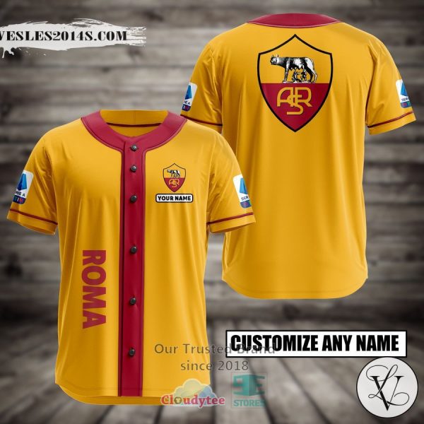 Personalized Roma Custom Baseball Jersey