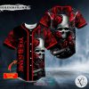 Personalized Romantic Love Roses Sugar Skull Custom Baseball Jersey