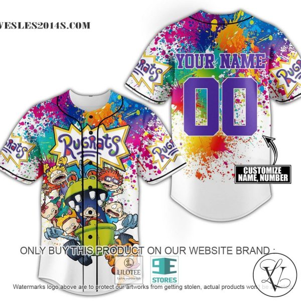 Personalized Rugrats colorful Baseball Jersey