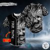 Personalized Runes King Skull Ghost Viking Custom Baseball Jersey