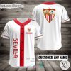 Personalized Sevilla Custom Baseball Jersey