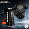 Personalized Silence Alien Skull Custom Baseball Jersey