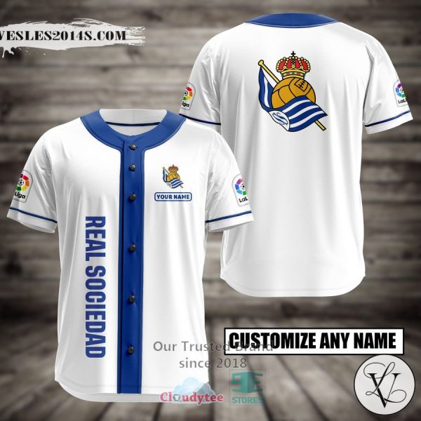 Personalized Sociedad Custom Baseball Jersey