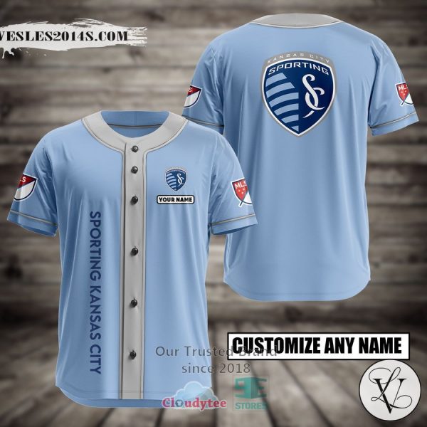 Personalized Sporting Kansas City Custom Baseball Jersey