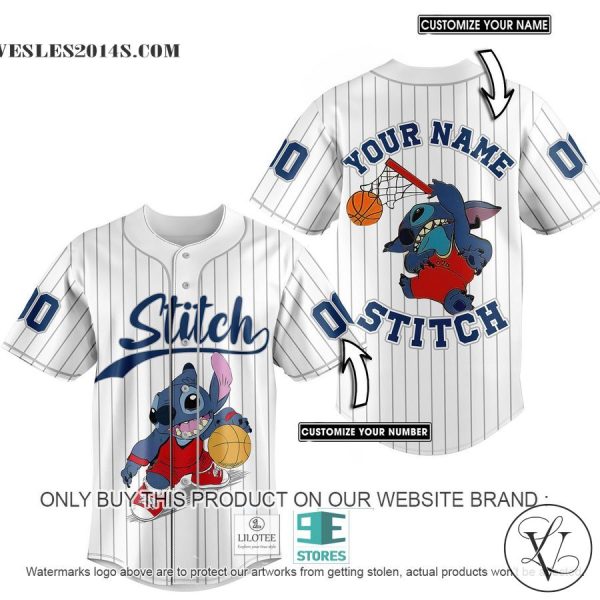Personalized Stitch Baseball Jersey