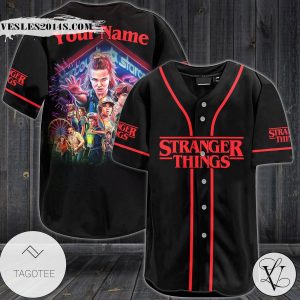 Personalized Stranger Things Papel De Parede Baseball Jersey