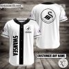 Personalized Swansea City AFC Baseball Jersey