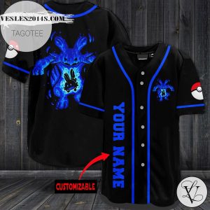 Personalized Swarmpert Baseball Jersey – Black
