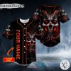 Personalized The Hollow King Corrupter Skull Custom Baseball Jersey