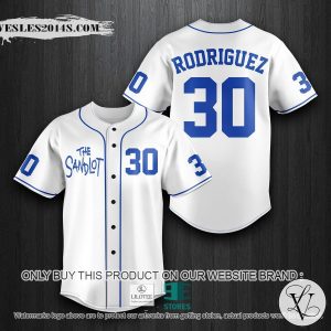 Personalized The Sandlot Baseball Jersey